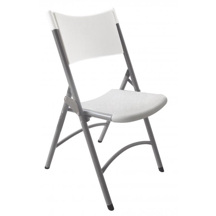 4 GARBAR KLAUS Silla Plegable Interior, Exterior Gris claro - 4 unidades