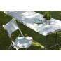 4 GARBAR KLAUS Silla Plegable Interior, Exterior Gris claro - 4 unidades