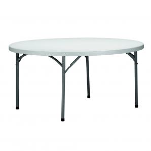 GARBAR KRAUSS Mesa Redonda Plegable Interior, Exterior Ø160 Gris