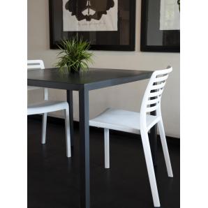 2 RESOL LAMA Silla Interior, Exterior  Chocolate - 2 unidades
