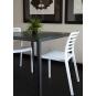 2 RESOL LAMA Silla Interior, Exterior  Chocolate - 2 unidades