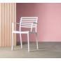 2 RESOL LAMA Silla Con Brazos Interior, Exterior  Arena - 2 unidades