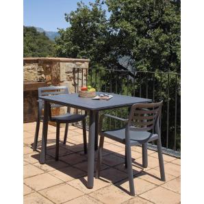 2 RESOL LAMA Silla Con Brazos Interior, Exterior  Blanco - 2 unidades