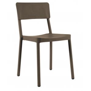 2 RESOL LISBOA Silla Interior, Exterior  Chocolate - 2 unidades