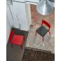 2 RESOL LISBOA Silla Interior, Exterior  Gris oscuro - 2 unidades