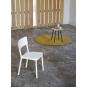 2 RESOL LISBOA Silla Interior, Exterior  Negro - 2 unidades