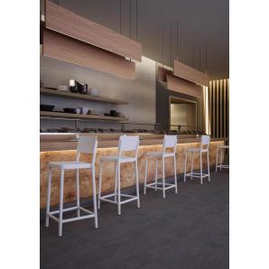 2 RESOL LISBOA Taburete Medio Interior, Exterior  Chocolate - 2 unidades