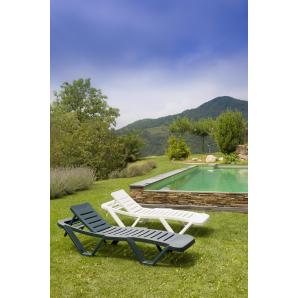 2 GARBAR MASTER Tumbona Exterior Verde oscuro - 2 unidades
