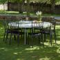 GARBAR MOZART Mesa Redonda Plegable Interior, Exterior Ø200 Gris