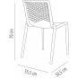 2 RESOL NETKAT Silla Interior, Exterior  Arena - 2 unidades