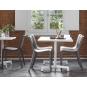 2 RESOL NETKAT Silla Interior, Exterior  Chocolate - 2 unidades