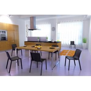 2 RESOL NETKAT Silla Interior, Exterior  Verde oliva - 2 unidades