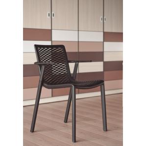 2 RESOL NETKAT Silla Con Brazos Interior, Exterior  Blanco - 2 unidades