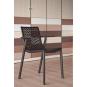 2 RESOL NETKAT Silla Con Brazos Interior, Exterior  Blanco - 2 unidades