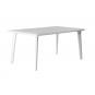 RESOL NEW DESSA Mesa Rectangular Interior, Exterior 160x90 Blanco
