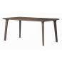 RESOL NEW DESSA Mesa Rectangular Interior, Exterior 160x90 Chocolate