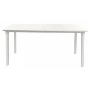 GARBAR NOA Mesa Rectangular Interior, Exterior 160x90 Pie Blanco - Tablero Blanco