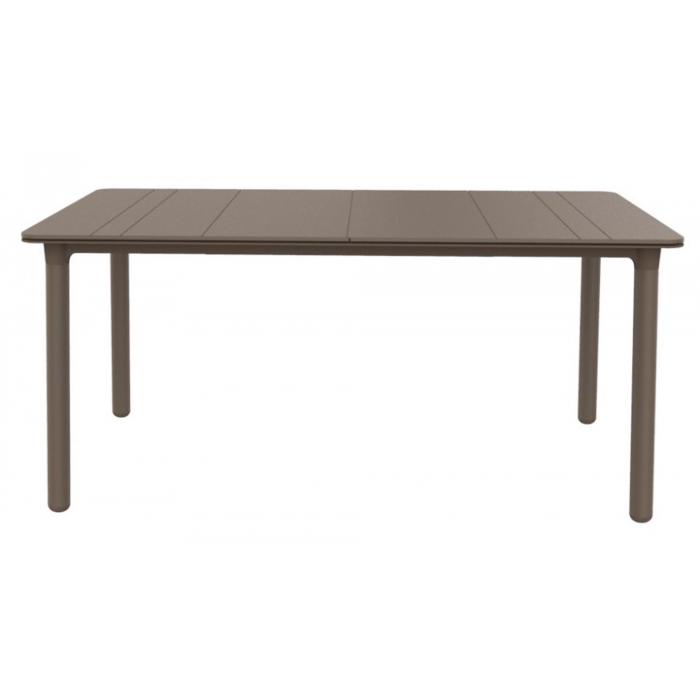 GARBAR NOA Mesa Rectangular Interior, Exterior 160x90 Pie Chocolate - Tablero Chocolate