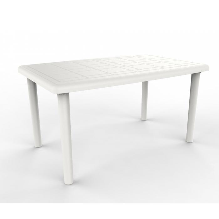 GARBAR OLOT Mesa Rectangular Exterior 140x90 Blanco
