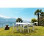 4 GARBAR ONA Silla Interior, Exterior Blanco - Arena - 4 unidades