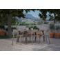 4 GARBAR ONA Silla Interior, Exterior Blanco - Gris oscuro - 4 unidades