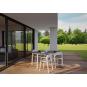 4 GARBAR ONA Silla Con Brazos Interior, Exterior Blanco - Blanco - 4 unidades