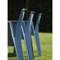 4 GARBAR PLAY Silla Con Brazos Exterior Azul retro - 4 unidades