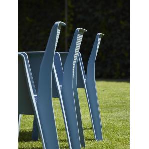 4 GARBAR PLAY Silla Con Brazos Exterior Chocolate - 4 unidades