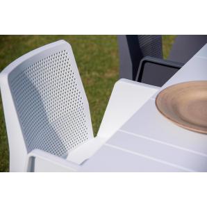 4 GARBAR PLAY Silla Con Brazos Exterior Chocolate - 4 unidades