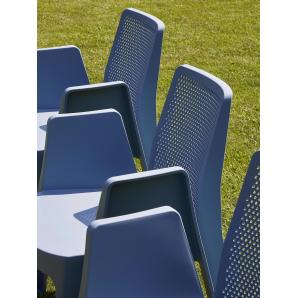 4 GARBAR PLAY Silla Con Brazos Exterior Gris oscuro - 4 unidades