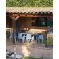 4 GARBAR PLAY Silla Con Brazos Exterior Gris oscuro - 4 unidades