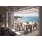 4 GARBAR PLAY Silla Con Brazos Exterior Gris oscuro - 4 unidades
