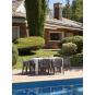 4 GARBAR PLAY Silla Con Brazos Exterior Gris oscuro - 4 unidades