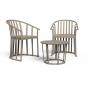 RESOL RAFF Set 2+1 Silla Con Brazos-Mesa Interior, Exterior Arena