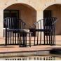 RESOL RAFF Set 2+1 Silla Con Brazos-Mesa Interior, Exterior Arena