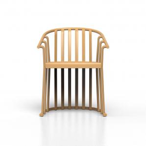 4 RESOL RAFF Silla Con Brazos Exterior  Toscano - 4 unidades