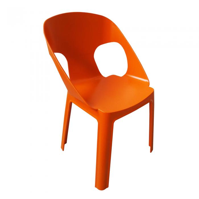 4 GARBAR RITA Silla Infantil Interior, Exterior Naranja - 4 unidades