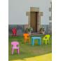 4 GARBAR RITA Silla Infantil Interior, Exterior Naranja - 4 unidades