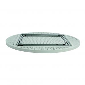 GARBAR ROSSINI Mesa Redonda Plegable Interior, Exterior Ø122 Gris