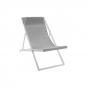 4 GARBAR SAND Tumbona Plegable Exterior Gris - 4 unidades