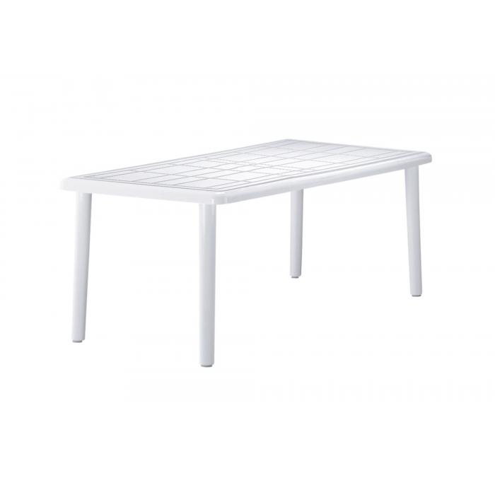 GARBAR SEVILLA Mesa Rectangular Exterior 180x90 Blanco