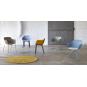 2 RESOL SHAPE Silla Con Brazos 4 Patas Interior  Blanco - 2 unidades