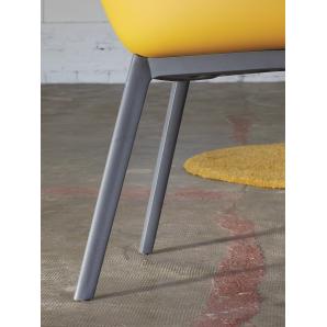 2 RESOL SHAPE Silla Con Brazos Click Interior Arena - Blanco - 2 unidades