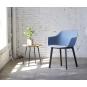 2 RESOL SHAPE Silla Con Brazos Click Interior Azul retro - Negro - 2 unidades