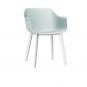 2 RESOL SHAPE Silla Con Brazos Click Interior  Blanco - 2 unidades