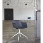 2 RESOL SHAPE Silla Con Brazos Giratorio Araña Interior  Blanco - 2 unidades