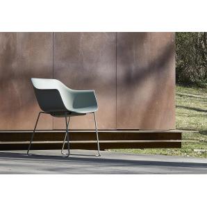2 RESOL SHAPE Silla Con Brazos Patín Interior  Toscano - 2 unidades