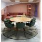 2 RESOL SHAPE Silla Con Brazos Patín Interior  Toscano - 2 unidades