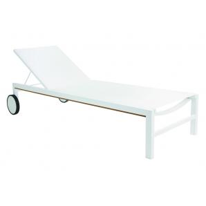 2 GARBAR SHIO Tumbona Exterior Blanco - 2 unidades