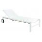2 GARBAR SHIO Tumbona Exterior Blanco - 2 unidades